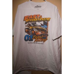 Fast & Furious Street Racing Graphic T-Shirt - Size XXL